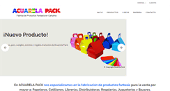 Desktop Screenshot of acuarelapack.com